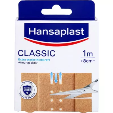 HANSAPLAST Escayola clásica 8 cm x 1 m, 1 ud