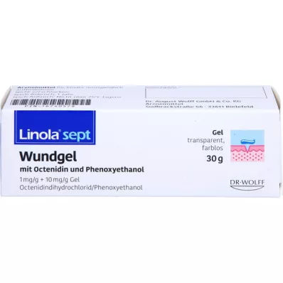 LINOLA sept gel para heridas, 30 g