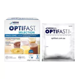 OPTIFAST Bebidas Selección & Cremas Polvo, 8X55 g