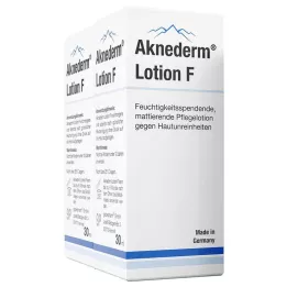 AKNEDERM Loción F, 2X30 ml