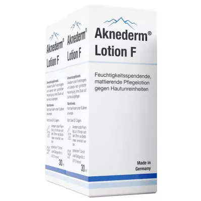 AKNEDERM Loción F, 2X30 ml AKNEDERM Loción F, 2X30 ml