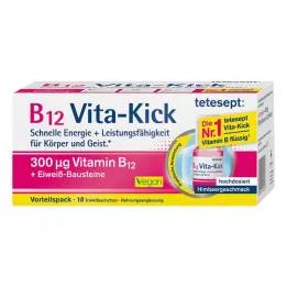 TETESEPT B12 Vita-Kick 300 µg Trinkamp.Vorteilspa., 18 uds