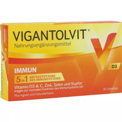 VIGANTOLVIT Inmune comprimidos recubiertos con película, 30 uds