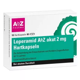 LOPERAMID AbZ akut 2 mg cápsulas duras, 10 uds