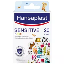 HANSAPLAST Tiritas sensibles para niños, 20 uds