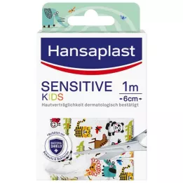 HANSAPLAST Esparadrapo infantil sensible 6 cmx1 m, 1 ud