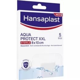 HANSAPLAST Aqua Protect apósito estéril 8x10 cm, 5 uds