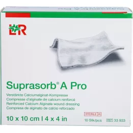 SUPRASORB A Pro Alginato Cálcico Compr.10x10 cm, 10 uds