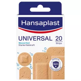 HANSAPLAST Tiras de escayola universales, impermeables, 20 uds