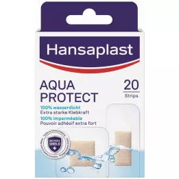 HANSAPLAST Tiras de escayola Aqua Protect, 20 unidades