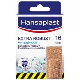 HANSAPLAST tiras de yeso impermeables extra robustas, 16 uds