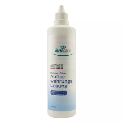 LENSCARE Solución de almacenamiento para lentes rígidas, 250 ml