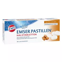 EMSER Pastillas para la garganta Caramelo salado, 30 uds
