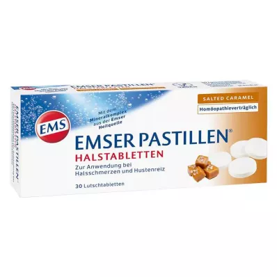 EMSER Pastillas para la garganta Caramelo salado, 30 uds