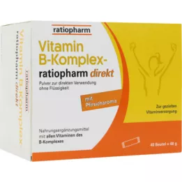 VITAMIN B-KOMPLEX-ratiopharm polvo directo, 40 uds