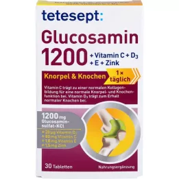 TETESEPT Glucosamina 1200 comprimidos recubiertos con película, 30 uds