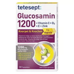 TETESEPT Glucosamina 1200 comprimidos recubiertos con película, 30 uds