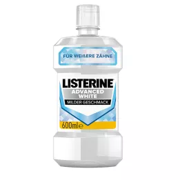 Listerine enjuague bucal blanco avanzado, 600 ml