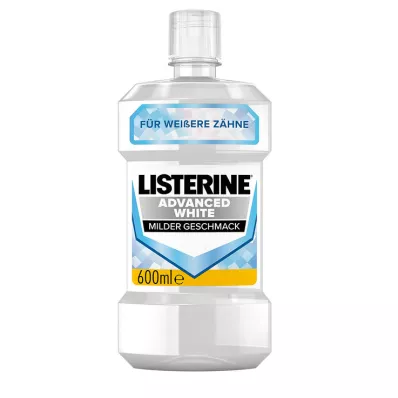 Listerine enjuague bucal blanco avanzado, 600 ml