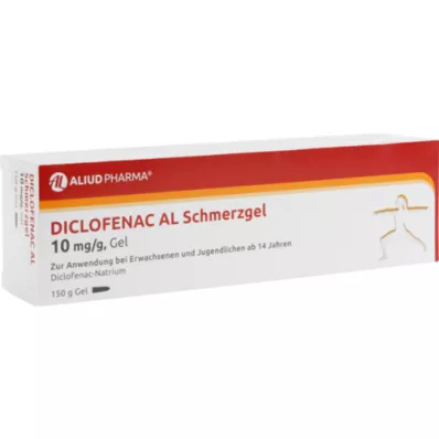 DICLOFENAC AL Gel para el dolor 10 mg/g, 150 g