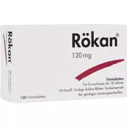 RÖKAN 120 mg comprimidos recubiertos con película, 120 uds