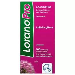 LORANOPRO 0,5 mg/ml Solución oral, 100 ml