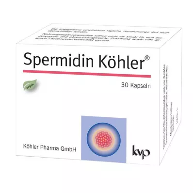 SPERMIDIN Cápsulas Köhler, 30 uds