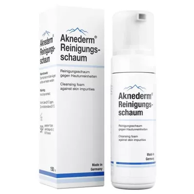 AKNEDERM Espuma limpiadora, 150 ml