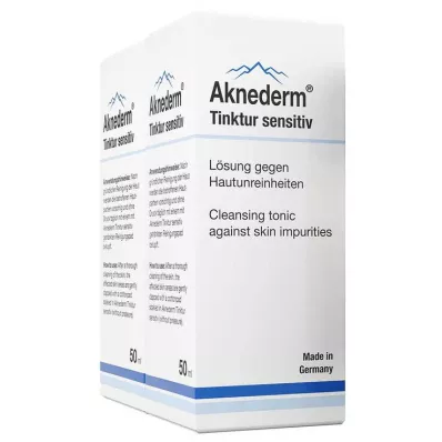 AKNEDERM Tintura sensible, 2X50 ml