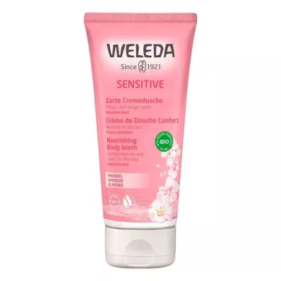 WELEDA Almendra Sensitive Crema de Ducha Delicada, 200 ml