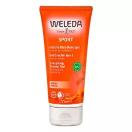 WELEDA Gel de ducha Sport Fresh Kick Árnica, 200 ml