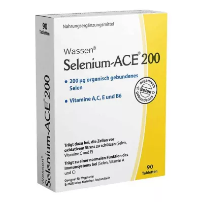 SELENIUM ACE 200 comprimidos, 90 uds