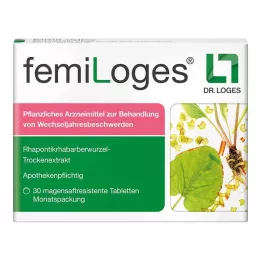 FEMILOGES comprimidos con cubierta entérica, 30 unidades