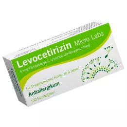 LEVOCETIRIZIN Micro Labs 5 mg comprimidos recubiertos con película, 100 uds