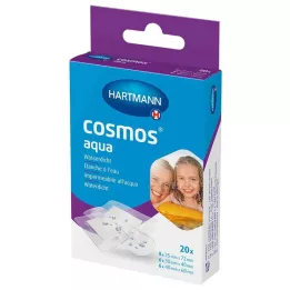 COSMOS tiras de escayola aqua 3 tamaños, 20 uds