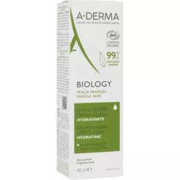 A-DERMA Crema biológica dermatológica ligera, 40 ml