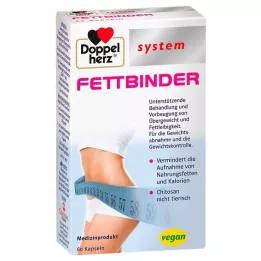 DOPPELHERZ Sistema Fat Binder Cápsulas, 60 Cápsulas