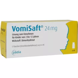 VOMISAFT 24 mg Solución oral, 5X6 ml