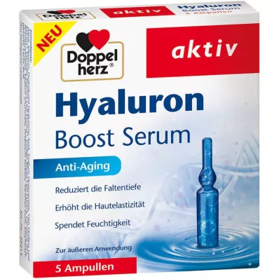 DOPPELHERZ Hyaluron Boost Serum Ampollas, 5 uds