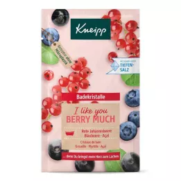 KNEIPP Cristales de baño Me gustas mucho baya, 60 g