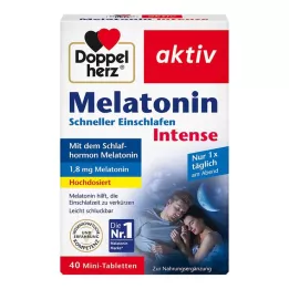 DOPPELHERZ Comprimidos de melatonina, 40 uds