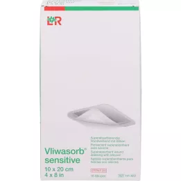 VLIWASORB apósito superabsorbente sensible 10x20 cm, 10 uds