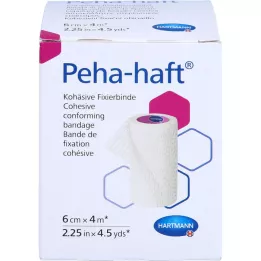 PEHA-HAFT Venda de fijación sin látex 6 cmx4 m OTC, 1 ud