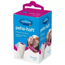 PEHA-HAFT Venda de fijación sin látex 8 cmx4 m OTC, 1 ud