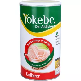 YOKEBE Fresa sin lactosa NF2 en polvo, 500 g