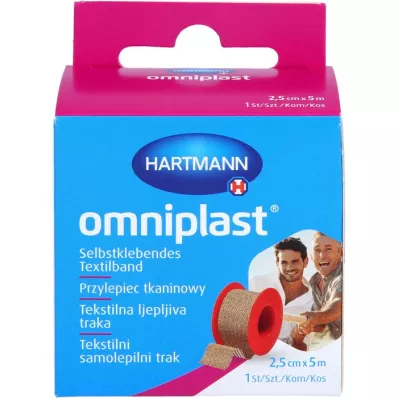 OMNIPLAST Hilo textil de escayola de fijación 2,5 cm x 5 m OTC, 1 ud