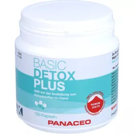 PANACEO Basic Detox Plus Cápsulas, 100 Cápsulas