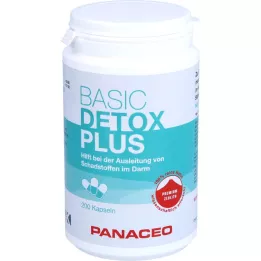 PANACEO Basic Detox Plus Cápsulas, 200 Cápsulas