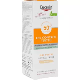 EUCERIN Crema con color Sun Oil Control LSF 50+ light, 50 ml