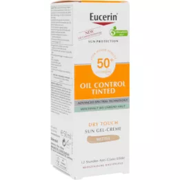 EUCERIN Crema con color Sun Oil Control LSF Manopla 50+, 50 ml